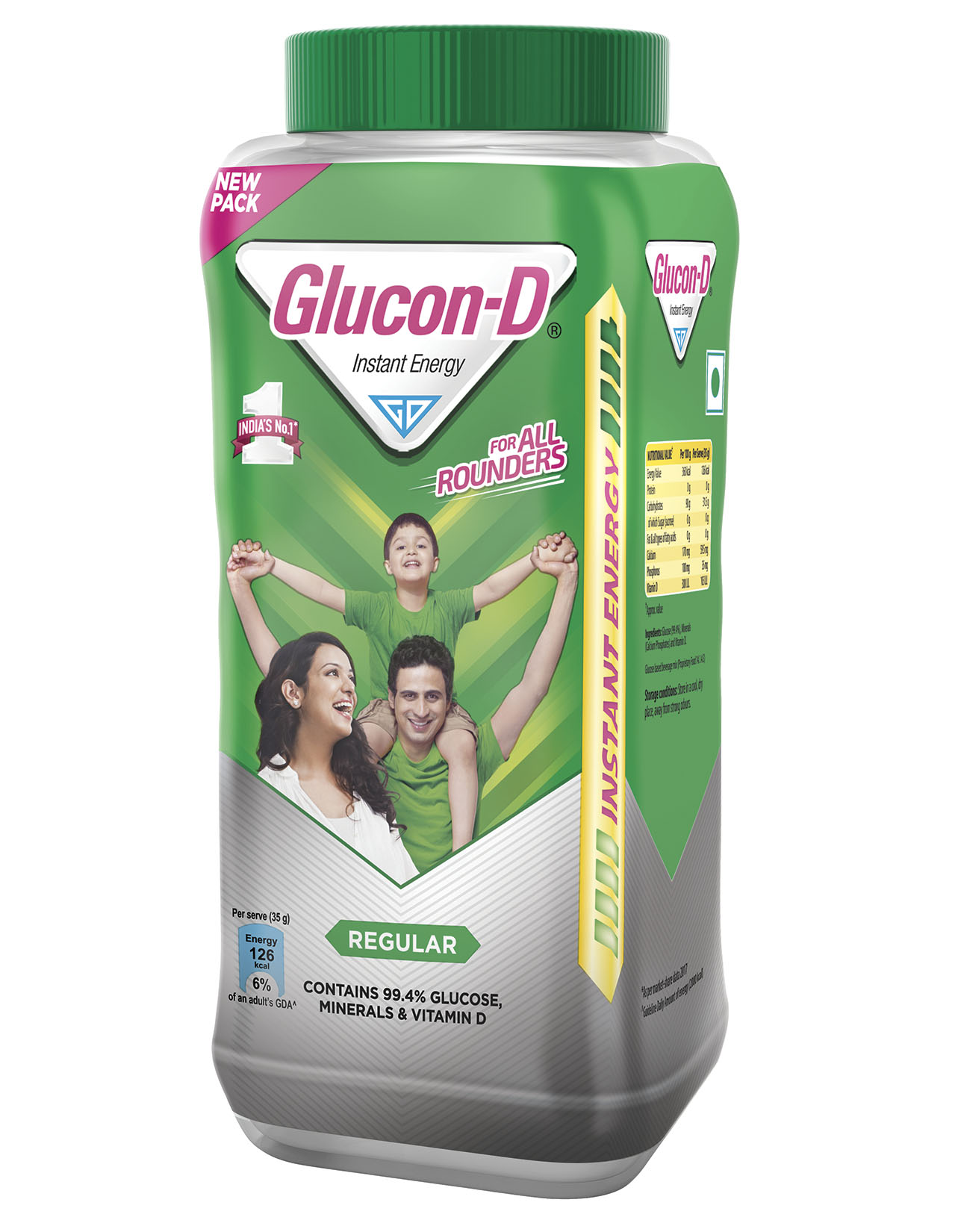 <span>Glucon-D - 1kg (8901542001765)