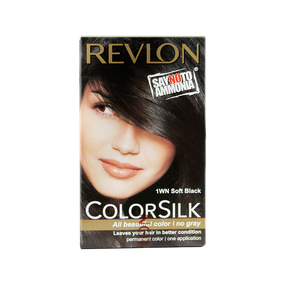 Hair c/silk Revlon 1wn Soft Black 40ml (8902656700919)