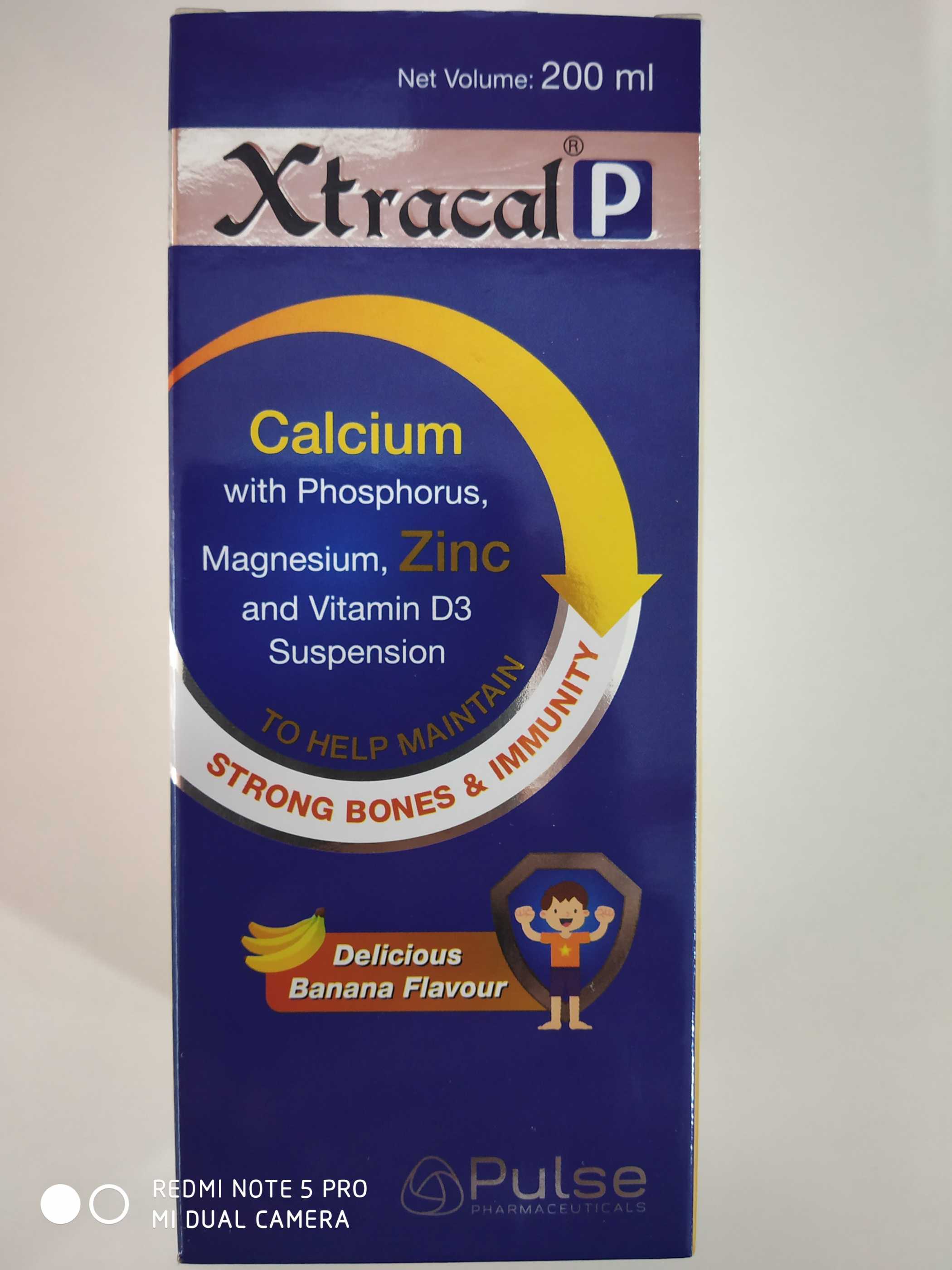 Calcium With Phosphorus Magnesium Zinc And Vitamin D3 Suspension