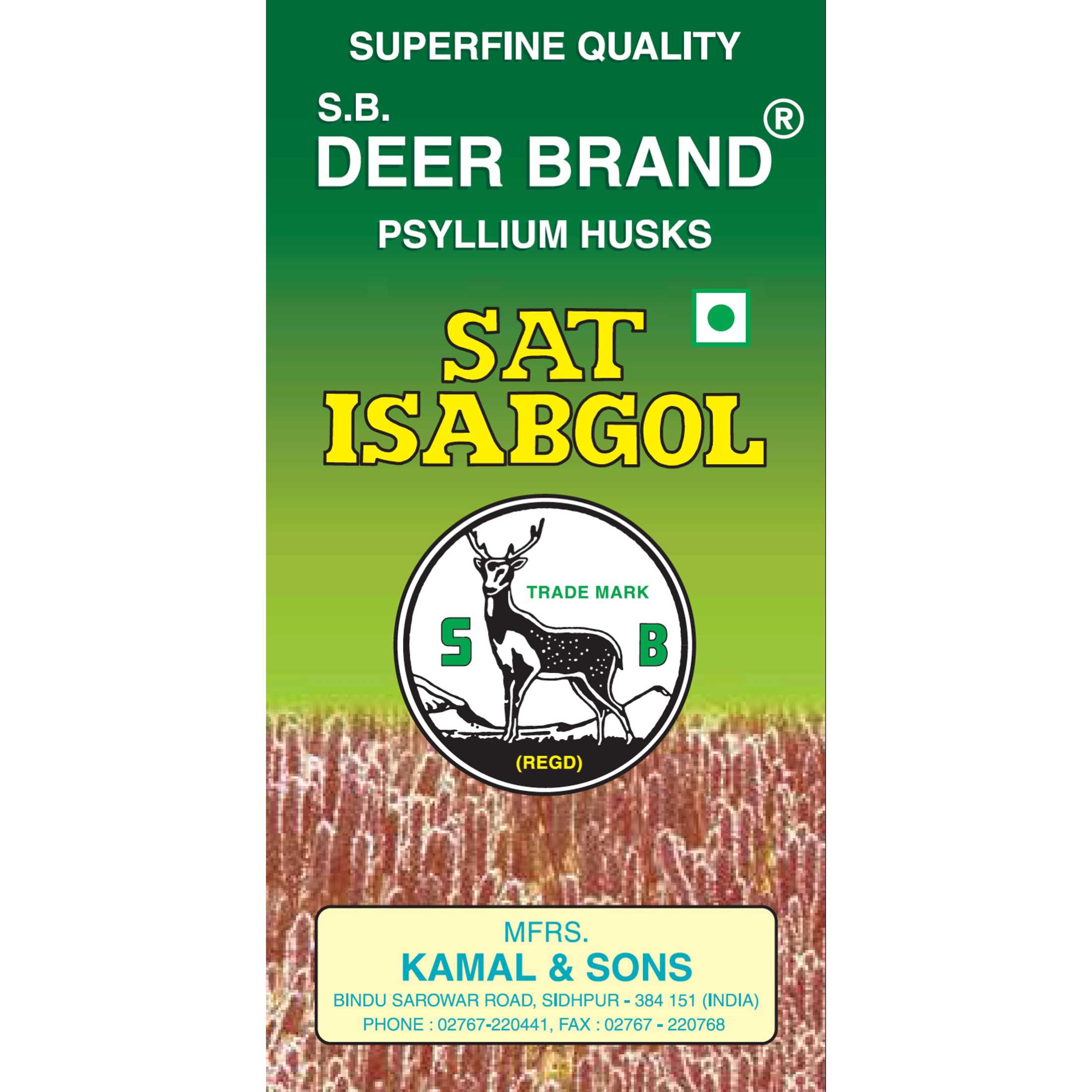 Deer brand sat isabgol-50g (8906000400500)