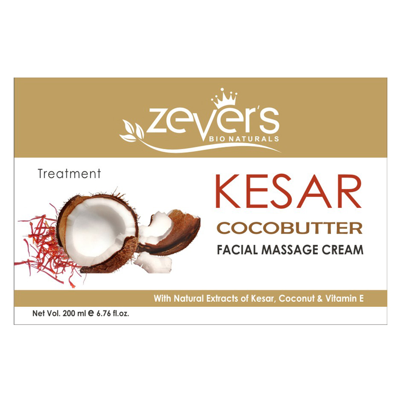 zevers facial massage cream