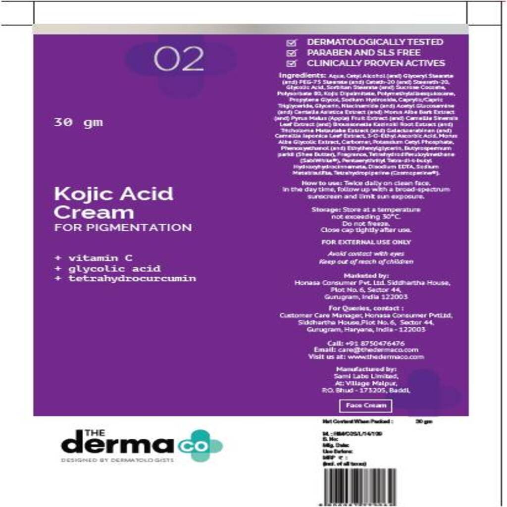 derma co kojic acid cream