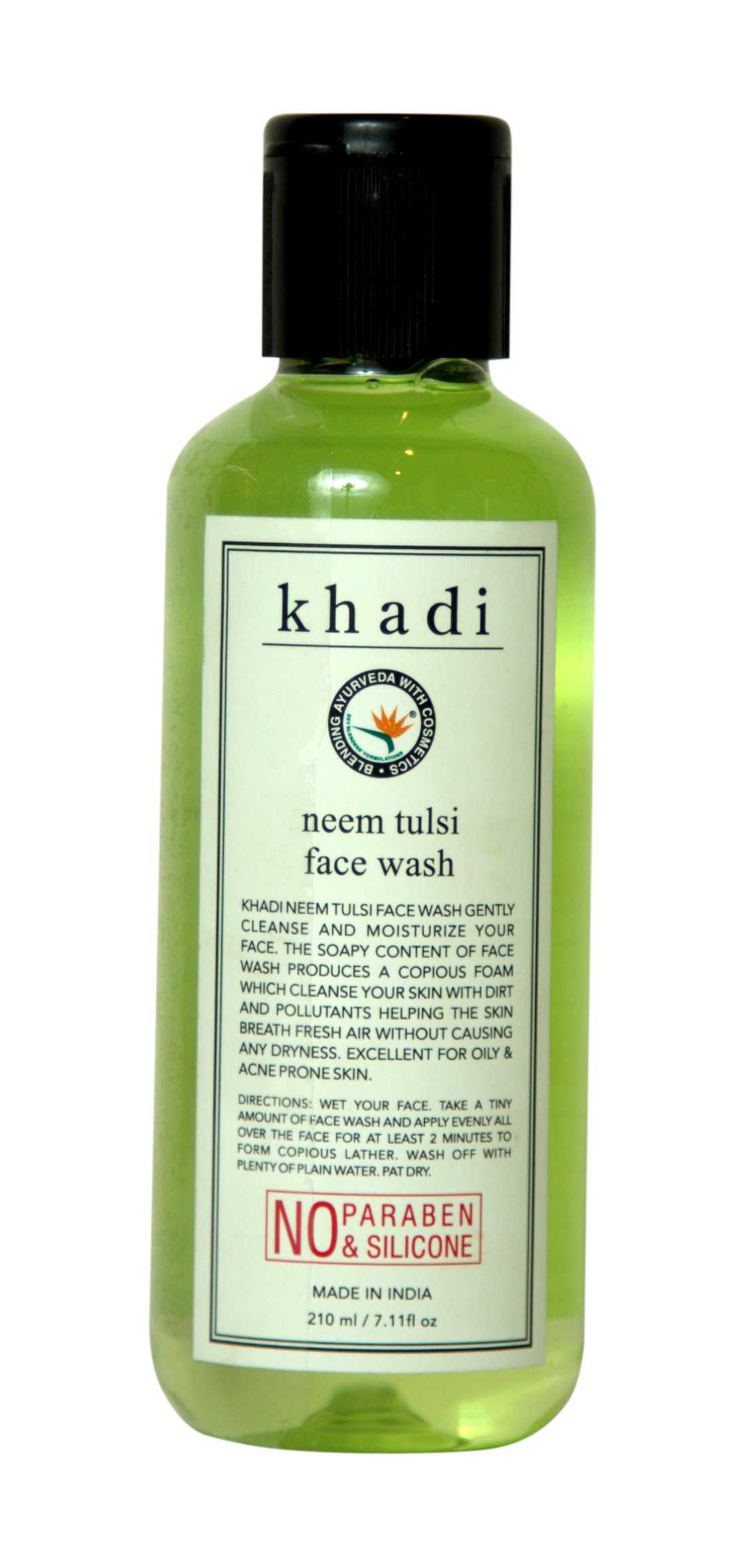 khadi neem and tulsi face wash